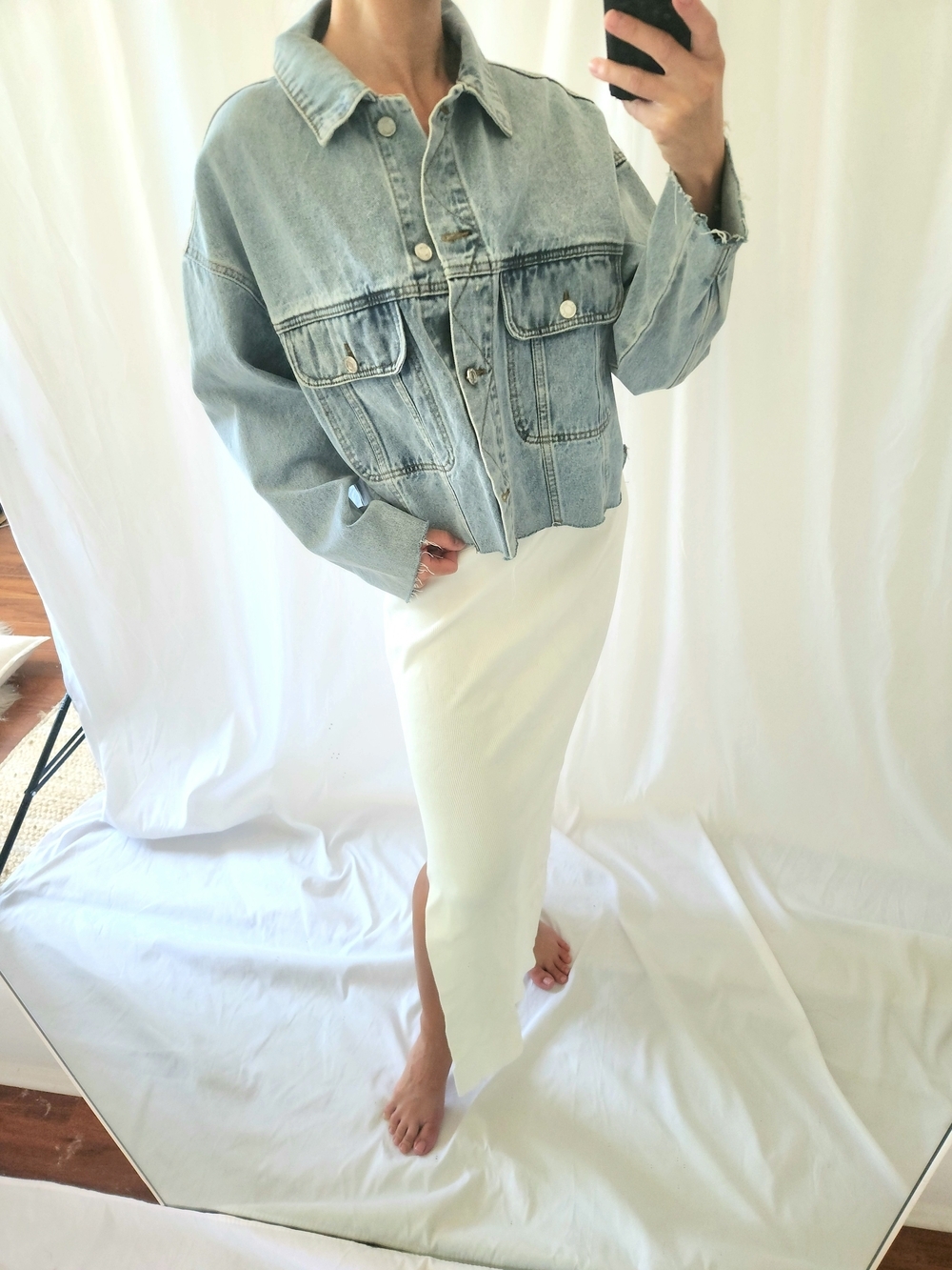 ASOS Light Blue Denim Jean Jacket